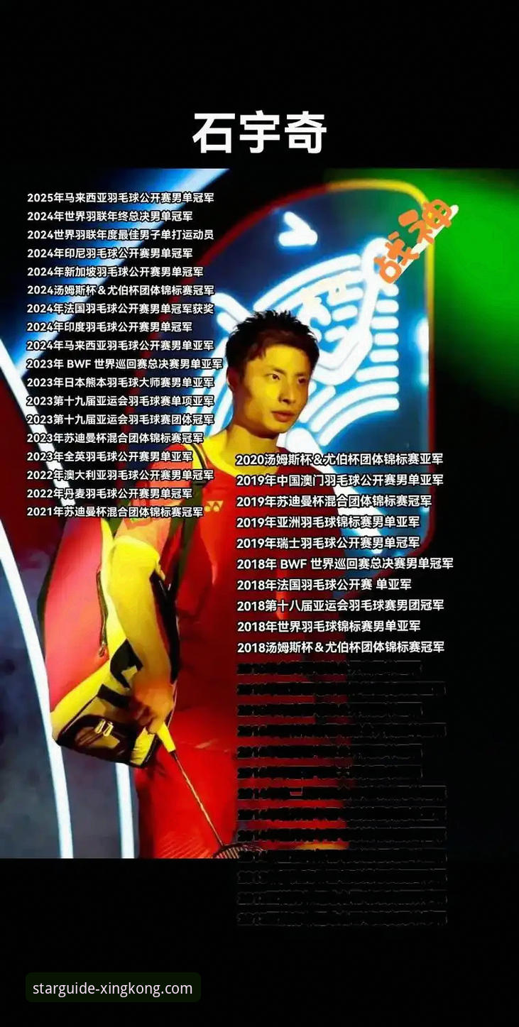 石宇奇如何终结国羽八年之痒，星空体育平台能否捕捉冠军背后的每一帧细节？